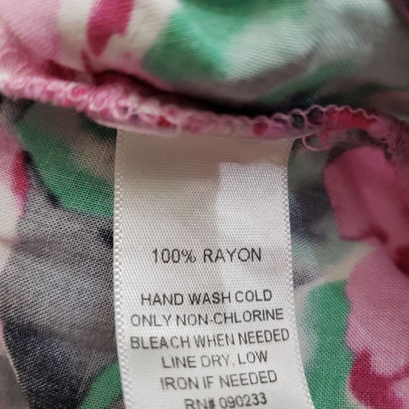 Kirra Strapless Floral Top Sz S - Picture 5 of 5